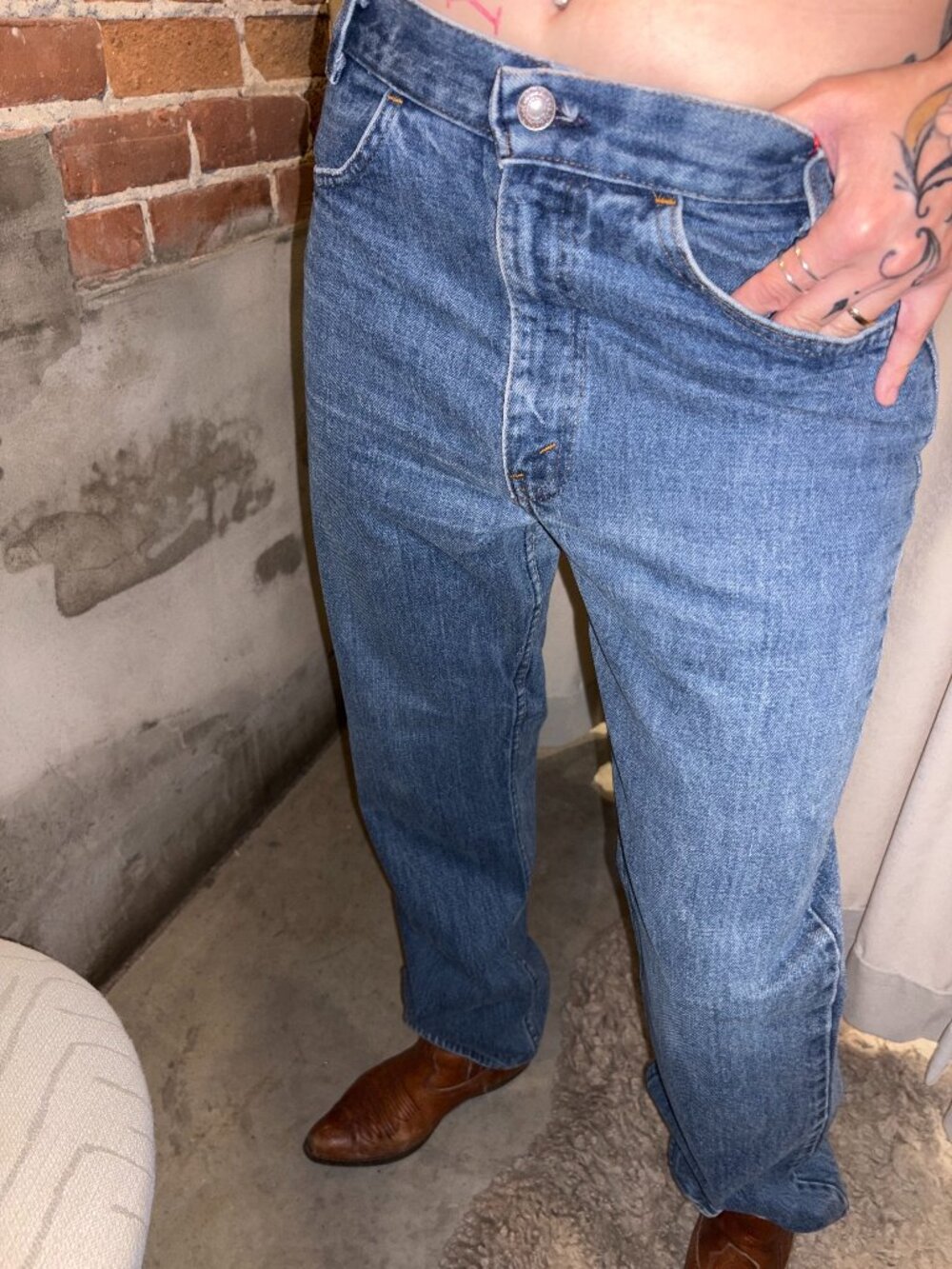 Vintage Levi's White Tab Straight Leg